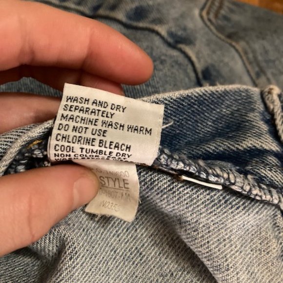 Vintage High Wasited Tapered Leg Jordache Mom Jeans Size 27 with Zipper Ankle - Picture 7 of 10